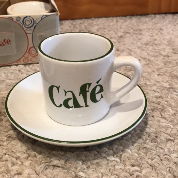 Espresso Cups & Saucers - Picture 6 of 6